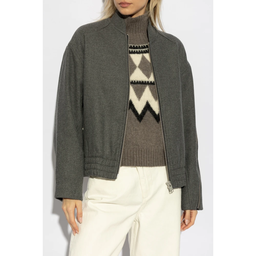 AllSaints Hackney Jacket Gray Dames