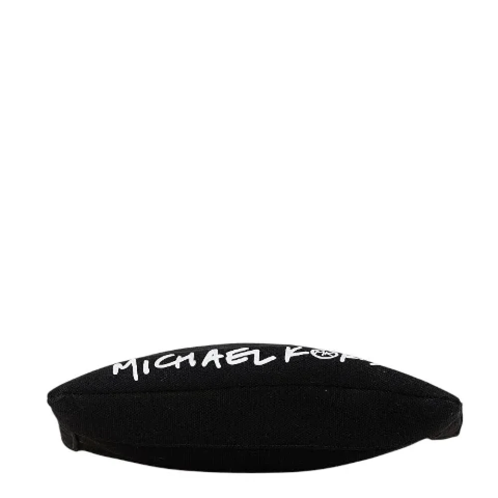 Michael Kors Pre-owned Canvas shoulder-bags Black Dames