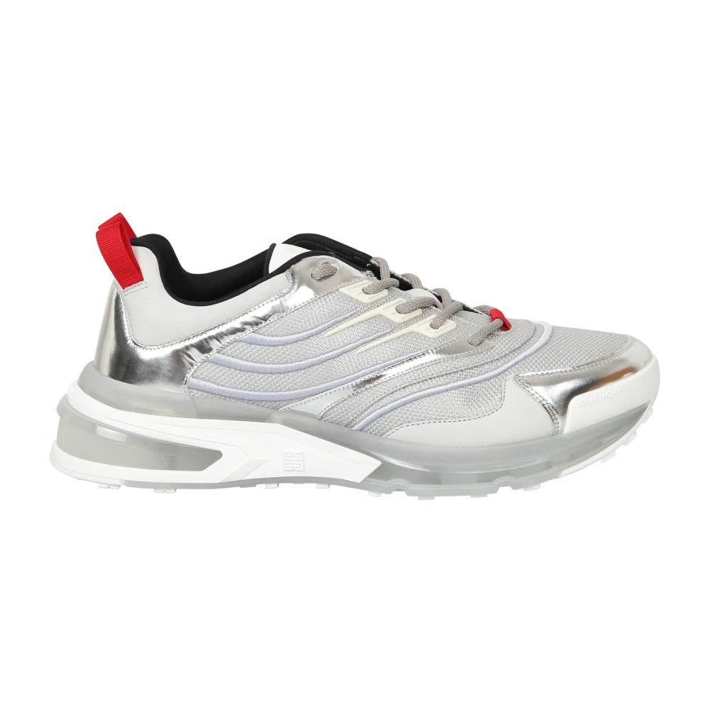 Givenchy Metallic Sneakers Heren Schoenen Grijs