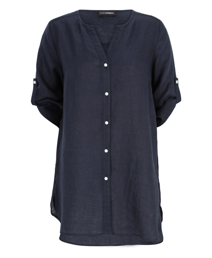 linnen-high-low-blouse
