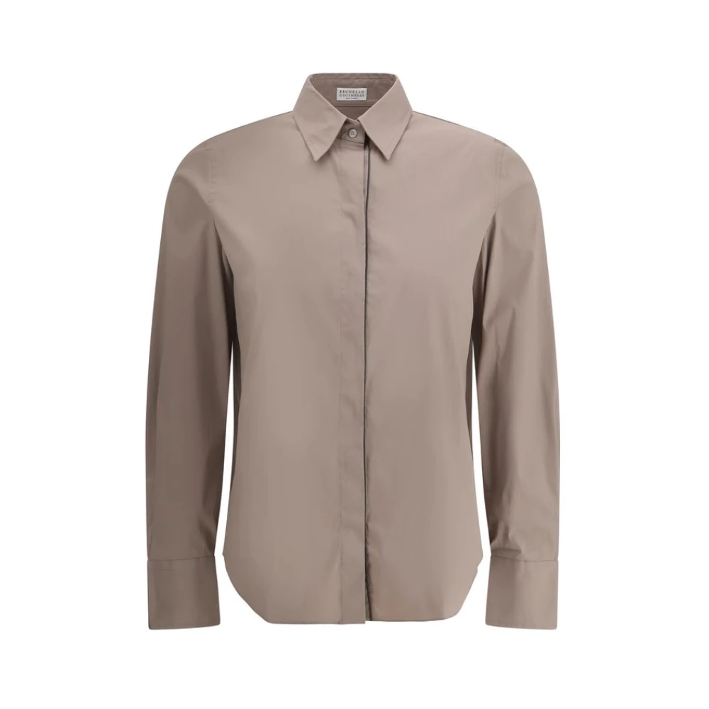 Blouses & Shirts > Shirts - - Brunello Cucinelli - Modalova