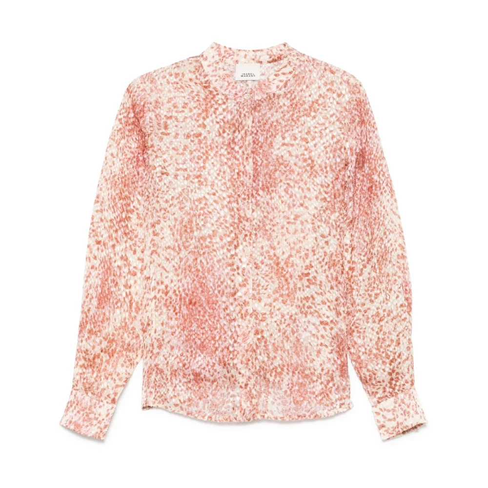 Isabel marant Rode Ilda Shirt Red Dames