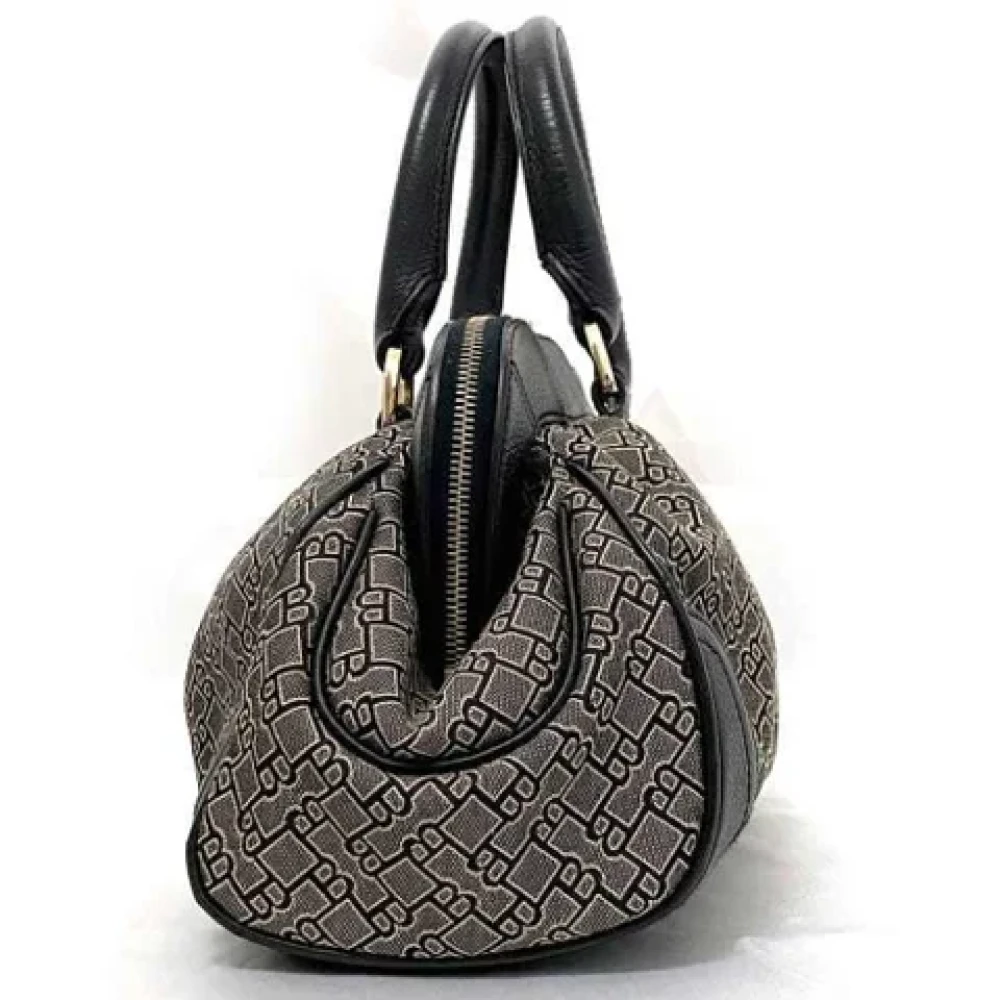 Bally Pre-owned Canvas handbags Gray Dames