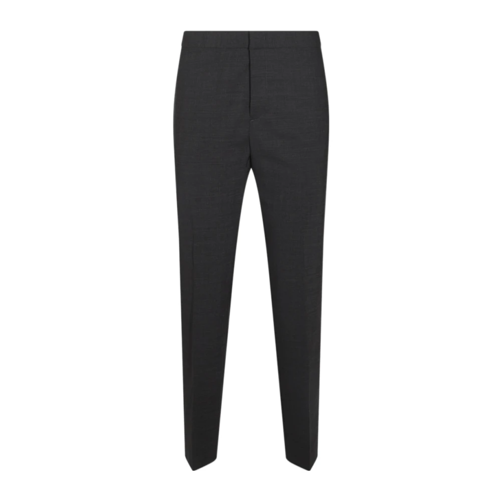 Fabiana Filippi Donkergrijze broek met zijstreep Gray Dames