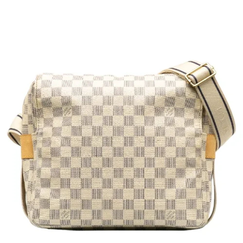 Louis Vuitton Vintage Pre-owned Canvas crossbody-bags White Dames