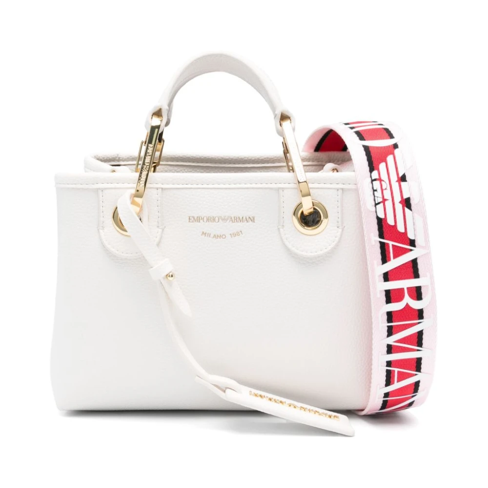 Emporio Armani Donna Bianco Borse, Taglia Unica, New,