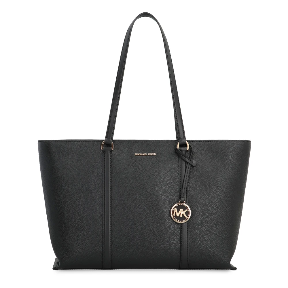 Michael Kors Stijlvolle leren tas Black Dames