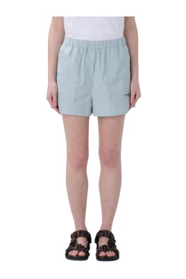 blue-woman-casual-style-shorts