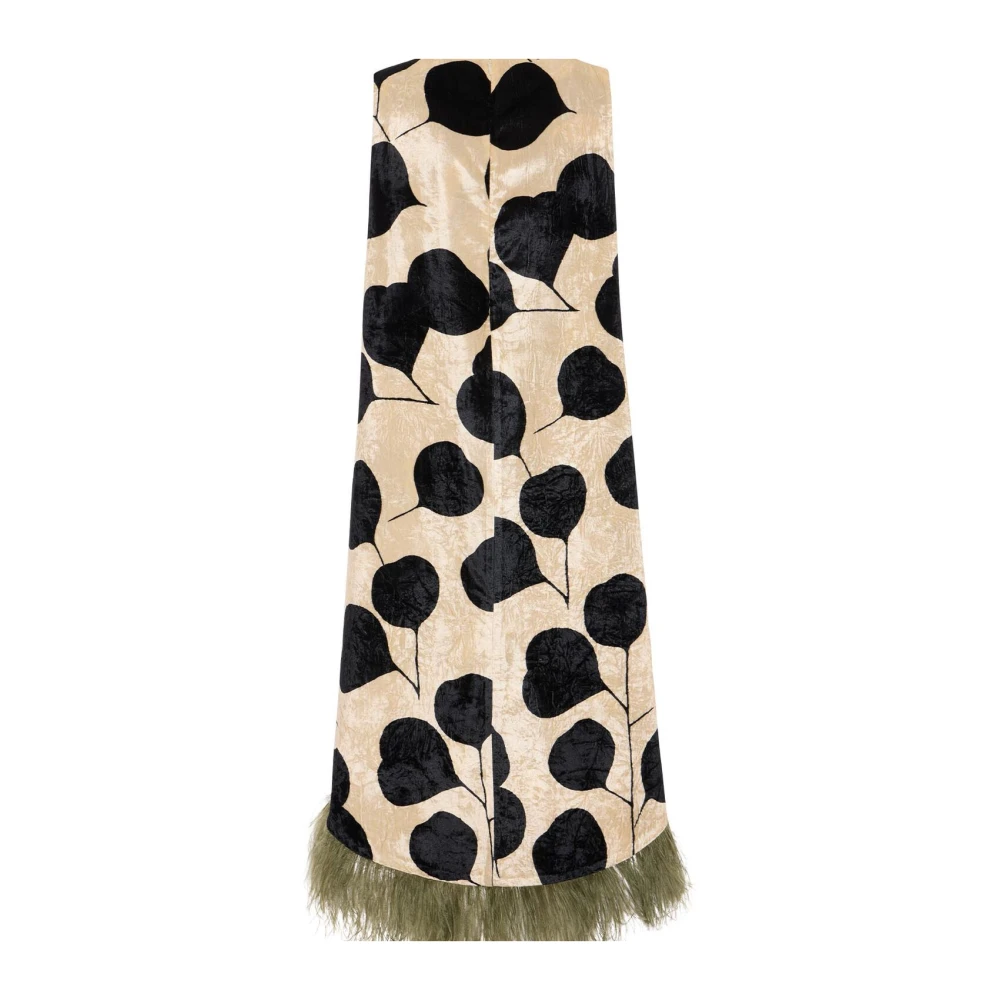 La DoubleJ Hoge Jurk Beige Dames
