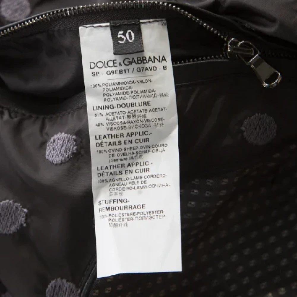 Dolce & Gabbana Pre-owned Fabric outerwear Black Dames