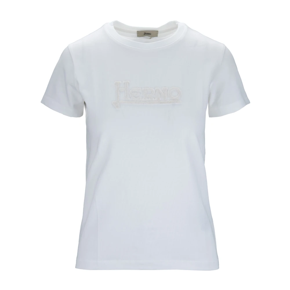 Herno Casual Stijl Dames T-shirt White Dames