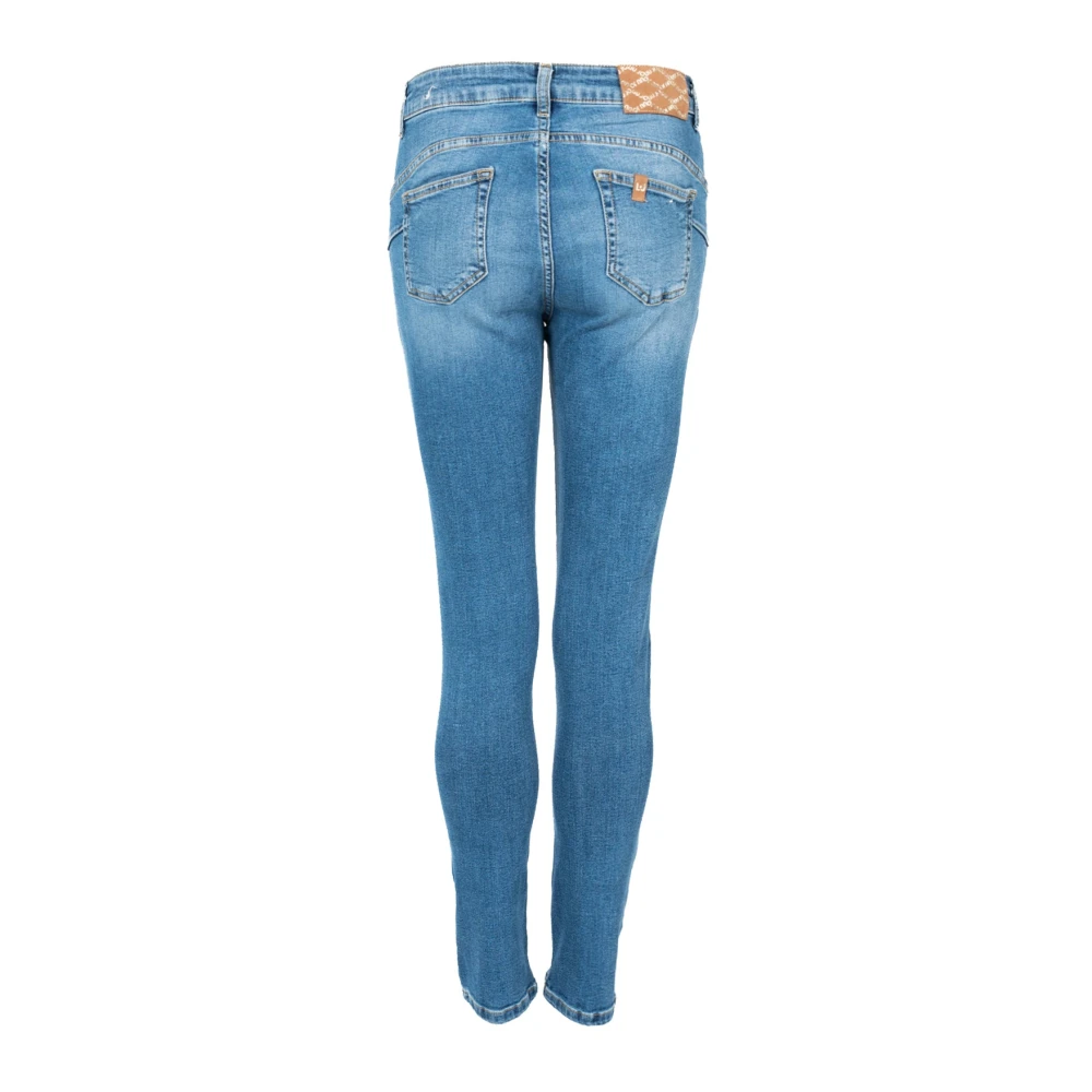 Liu Jo Slim Fit High Waist Jeans Blue Dames