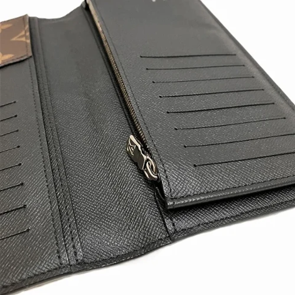 Louis Vuitton Vintage Pre-owned Canvas wallets Brown Heren