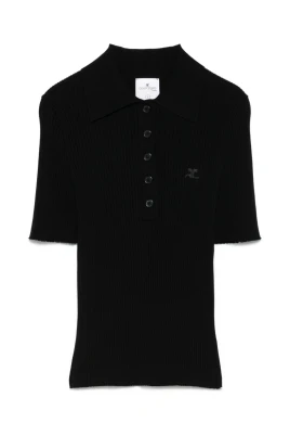 Iconic Rib Knit Polo