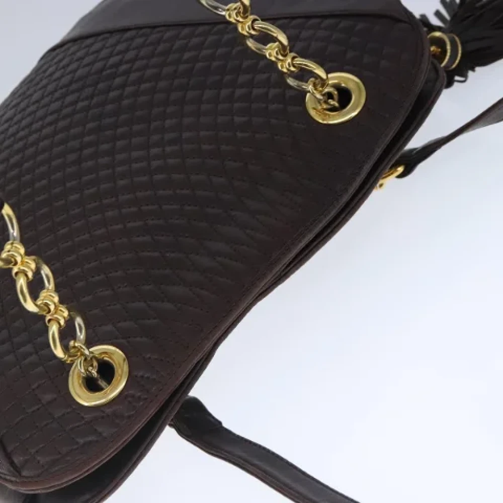 Bally Pre-owned Leather shoulder-bags Brown Dames