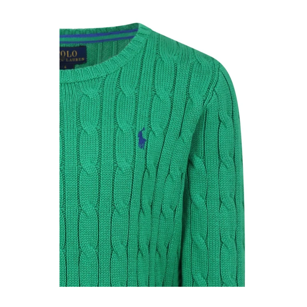 Ralph Lauren Rondgebreide trui Green Dames