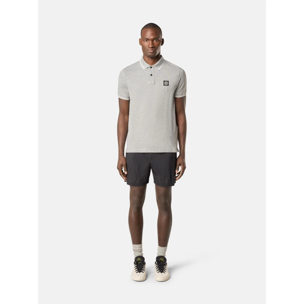 Stone Island Zwarte Zeekleding voor Mannen Black Heren