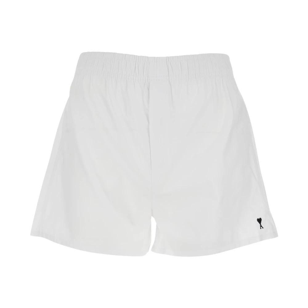 Ami Paris Uomo Bianco Pantaloncini, S, New,