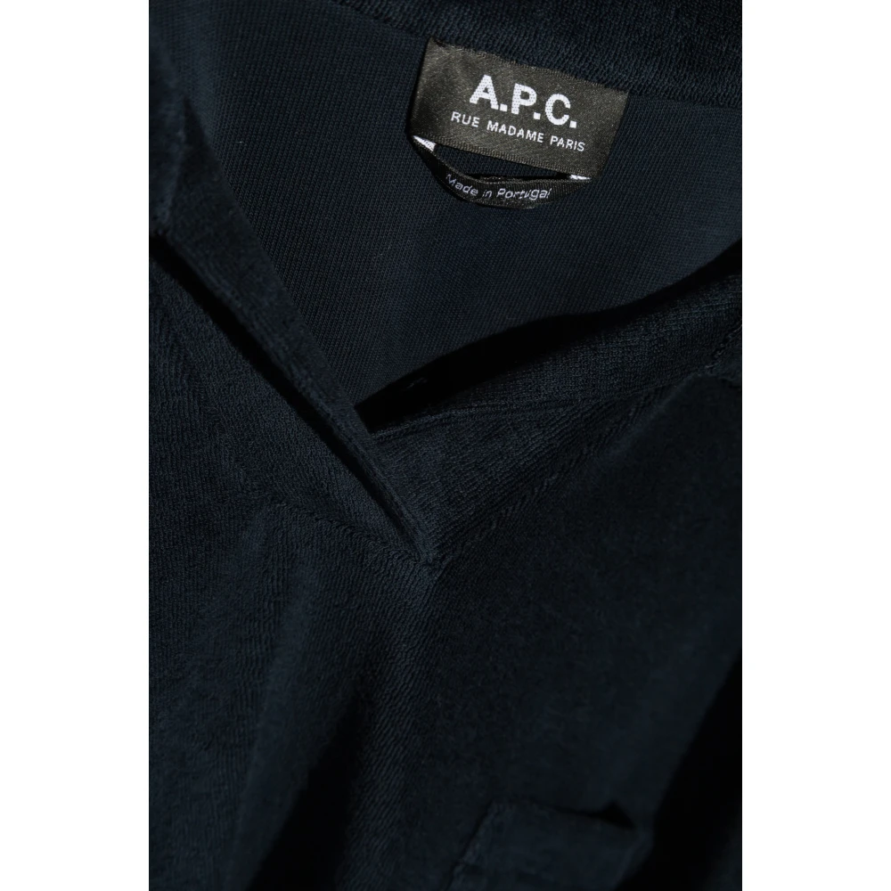 A.p.c. Polo Agustino Blue Heren