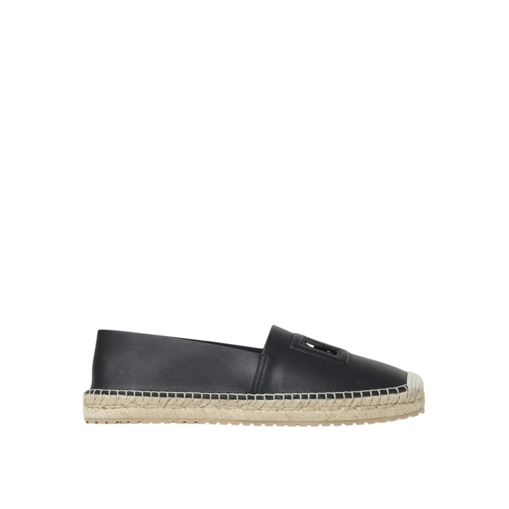 Dolce & Gabbana Uomo Nero - Espadrillas Nere Slip-On - Shoes - 42 Eu
