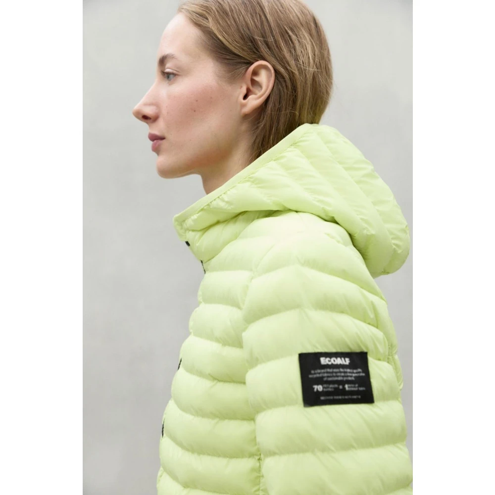 Ecoalf Lima Atlantic Jas Gerecycled Polyester Green Dames