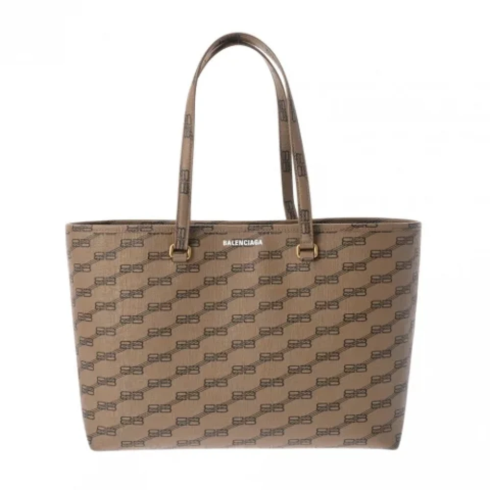 Balenciaga Vintage Pre-owned Leather balenciaga-bags Brown Dames
