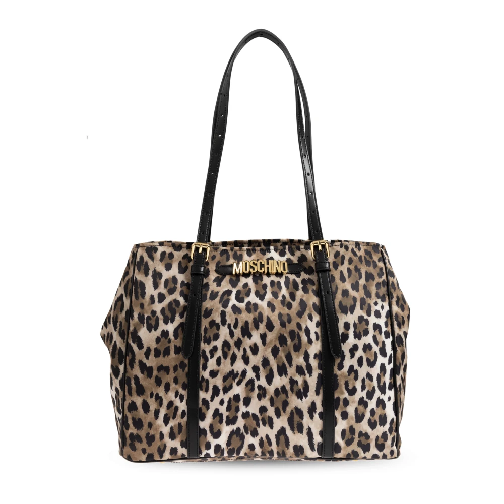 Moschino Shopper tas met dierenmotief Multicolor Dames