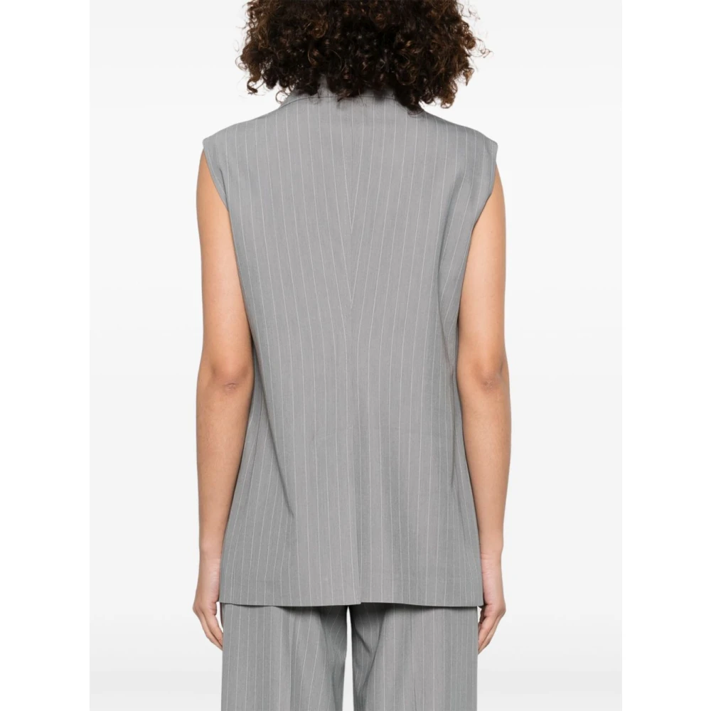 Tagliatore Dameskleding buitenkleding Bianco Ss25 Gray Dames