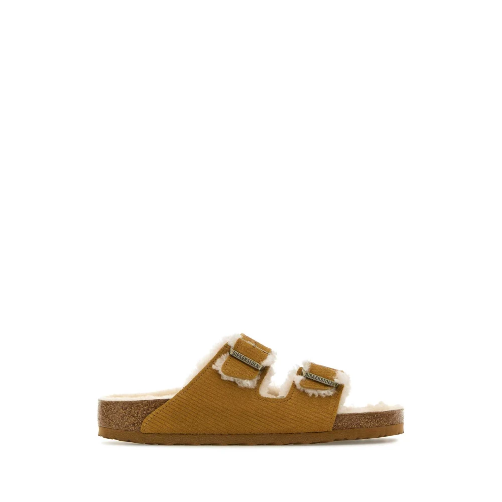 Birkenstock Men's Yellow Arizona Shearling