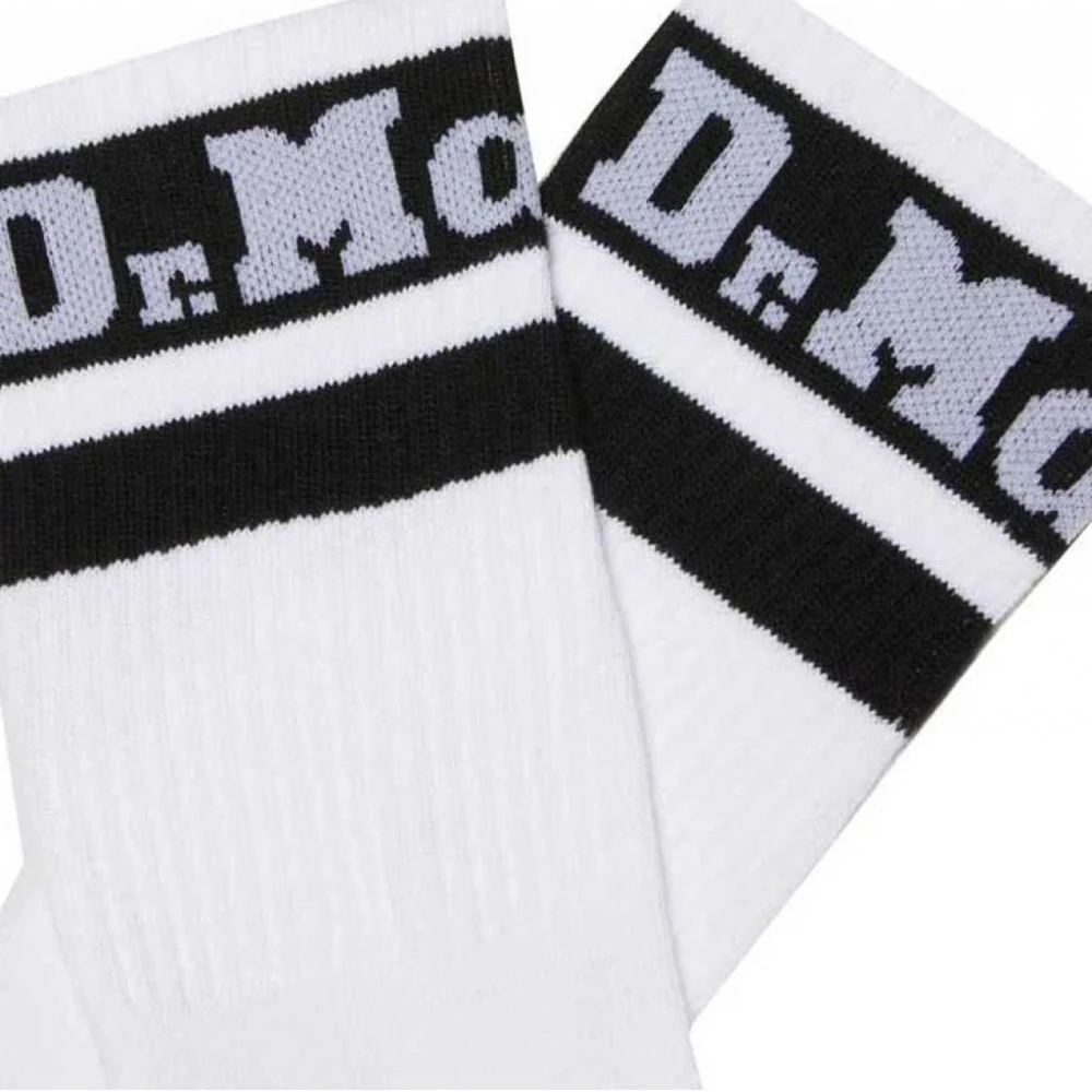 Dr. Martens Athletic Logo Sokken White Heren
