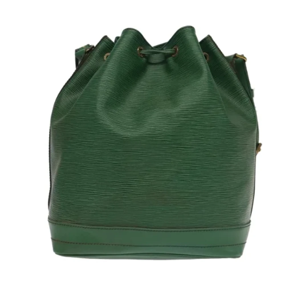 Louis Vuitton Vintage Pre-owned Leather louis-vuitton-bags Green Dames