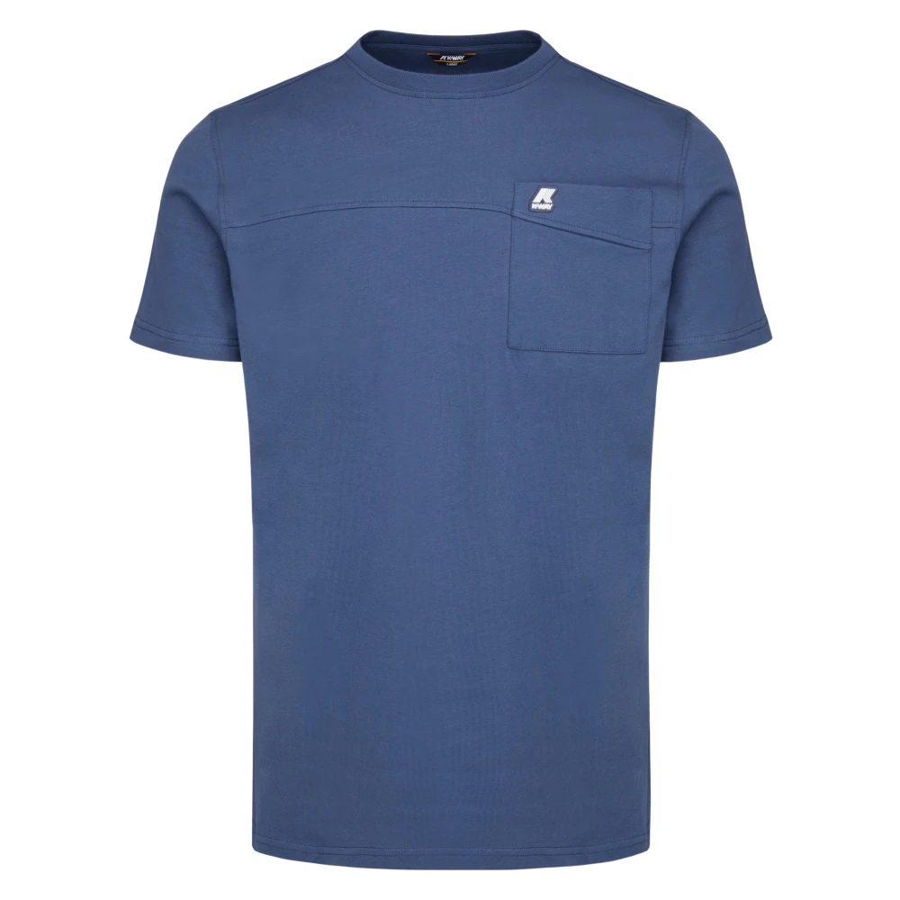 K-Way - Tops > T-Shirts - Blue - K-Way - Modalova