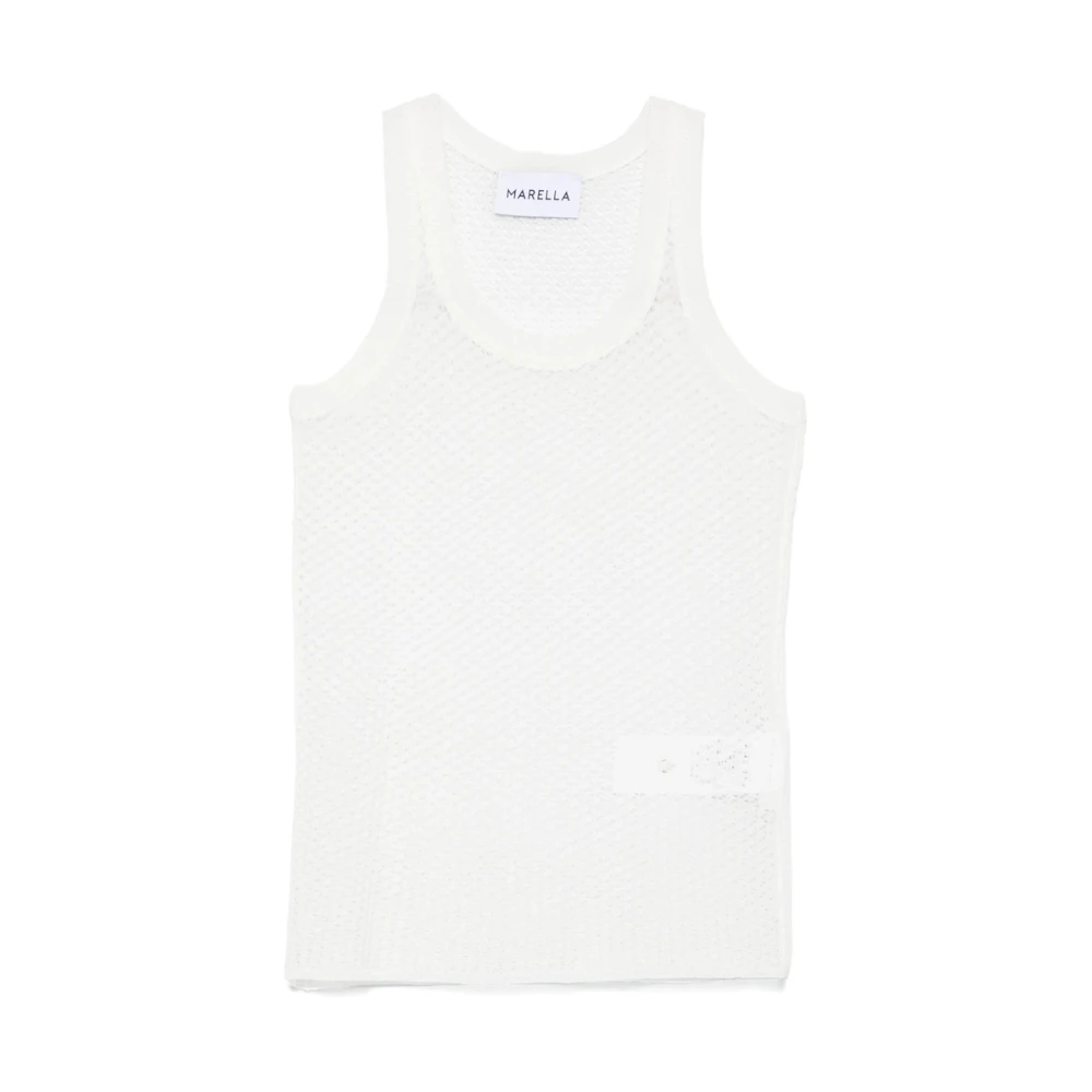 Tops > Sleeveless Tops - - Marella - Modalova
