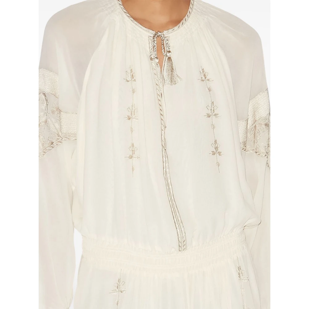 Isabel marant Beige Jurk Collectie Beige Dames