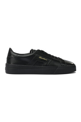 black-double-buckle-sneakers