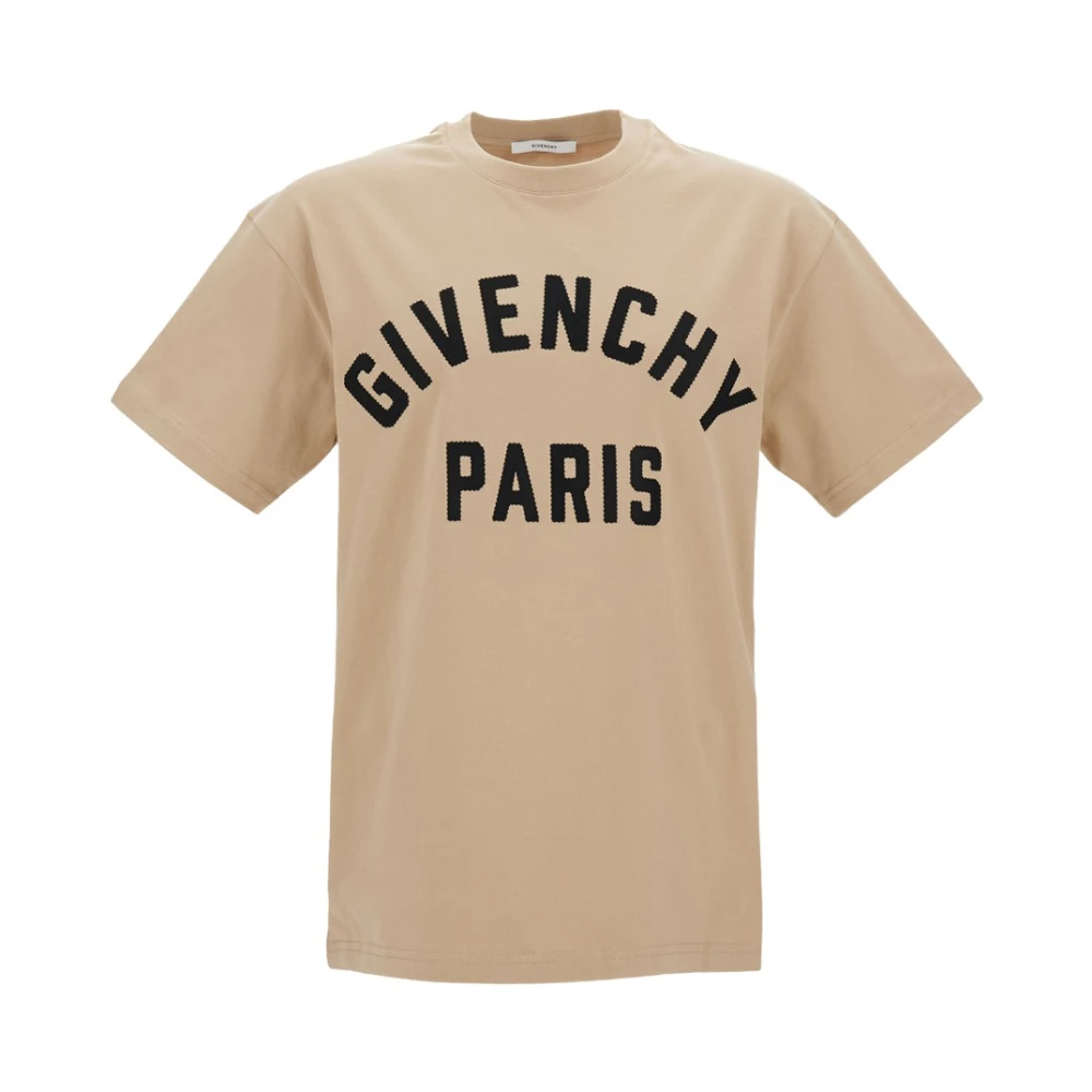 Givenchy Herr Beige Toppar S, Bomull, T-Shirt