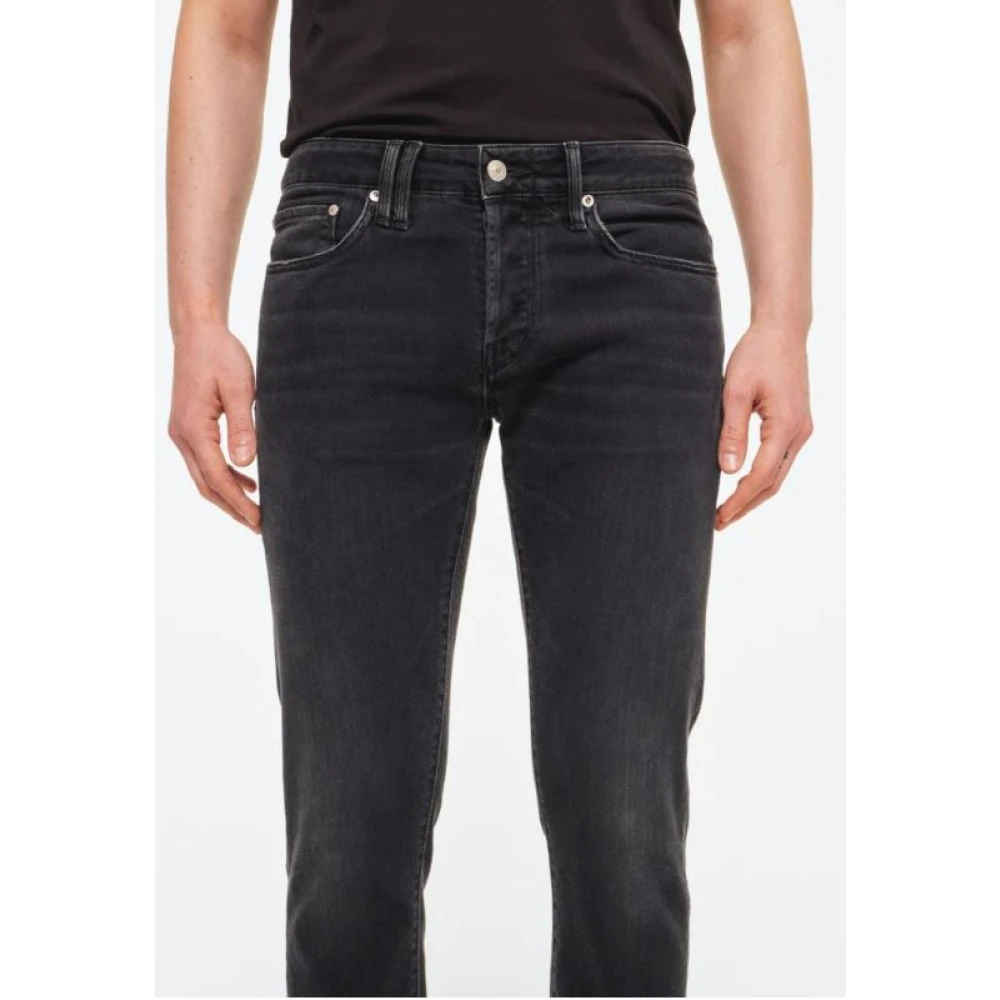 Cycle Zwarte Denim Jeans Black Heren
