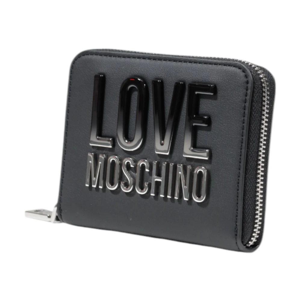 Love Moschino Lente Zomer Dames Middel Portemonnee Gray Dames