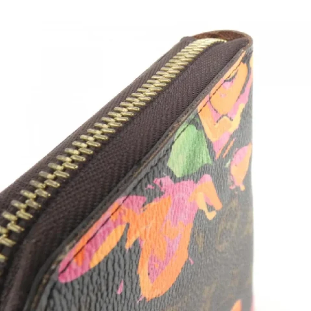 Louis Vuitton Vintage Pre-owned Canvas wallets Brown Dames