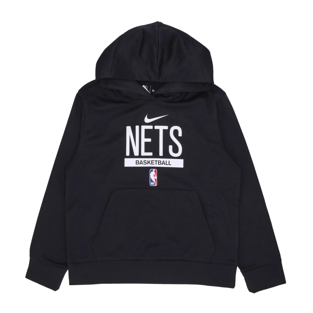 Nike Boys Black Kids Sweatshirts, Xl, Nba Dri Fit Spotlight Pullover