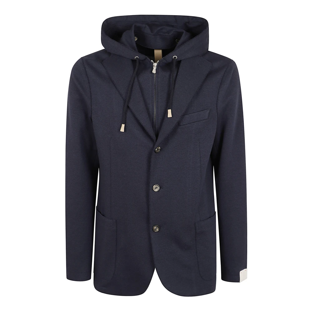 Eleventy Uomo Blu Giacche, 2XL, New,