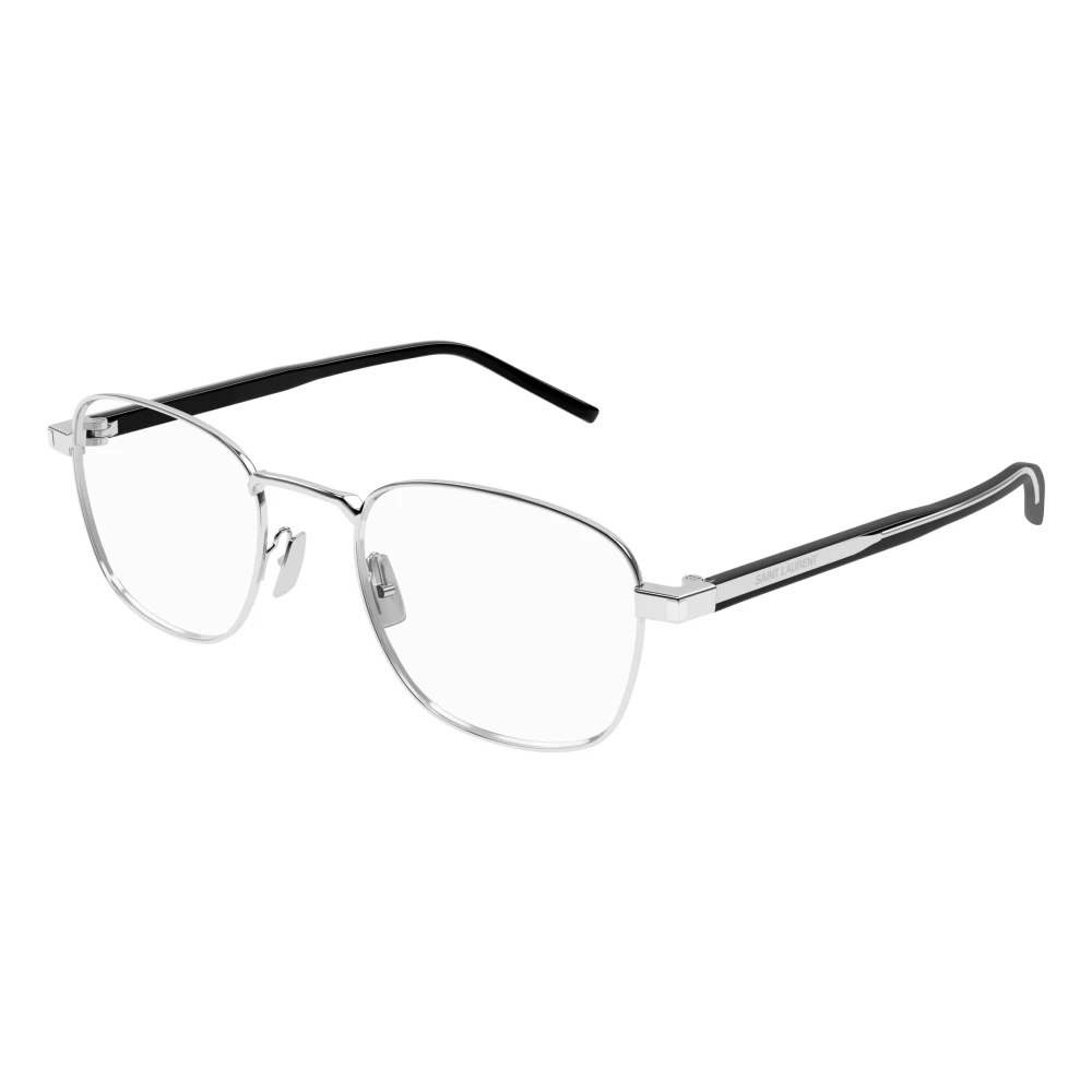 Saint Laurent Unisex Gray Glasses, 51 Mm, Fashion Eyeglasses Sl 699 Black