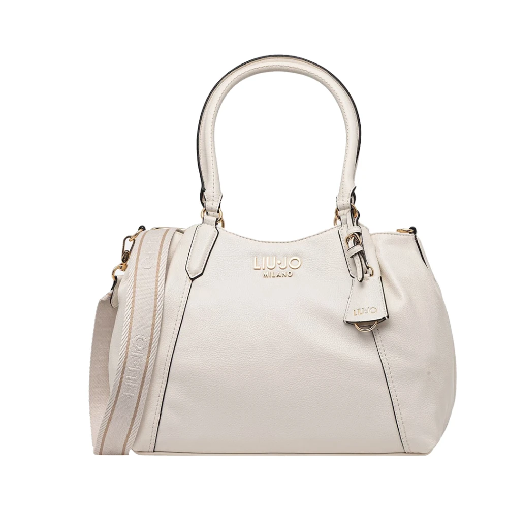Liu Jo Vrouw Beige Tassen Dames, One Size, Leer, Grote Handtas