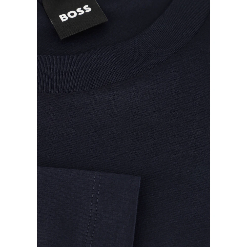 Boss Black Heren Polo & T-shirts H-tessler Blue Heren