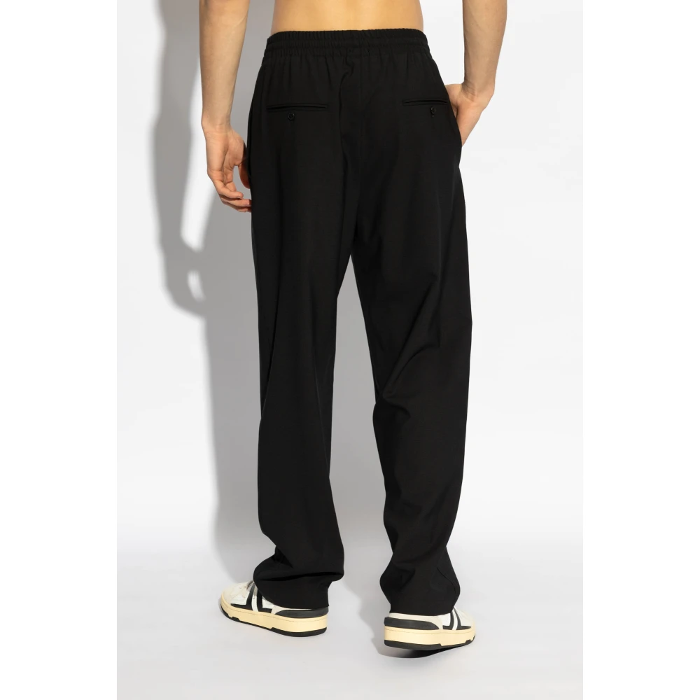 Isabel marant Wollen broek Nahili Black Heren