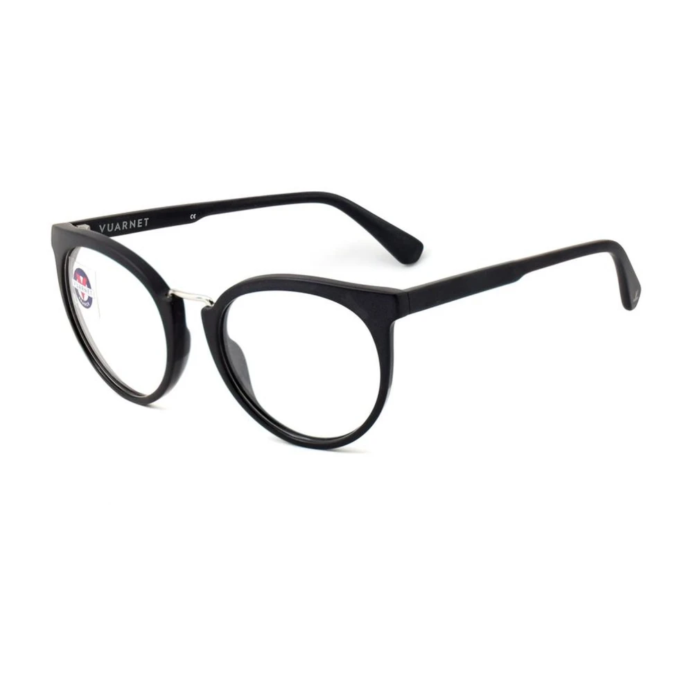 Vuarnet Zwarte Acetaat Kabelauto Frames Black Dames