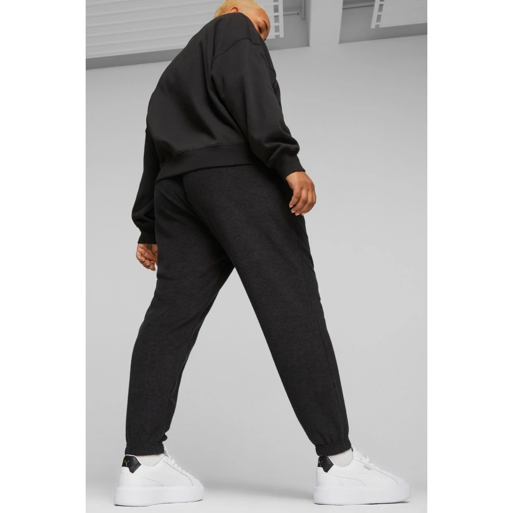 Puma Relaxed Fit Sweatpants Black Dames