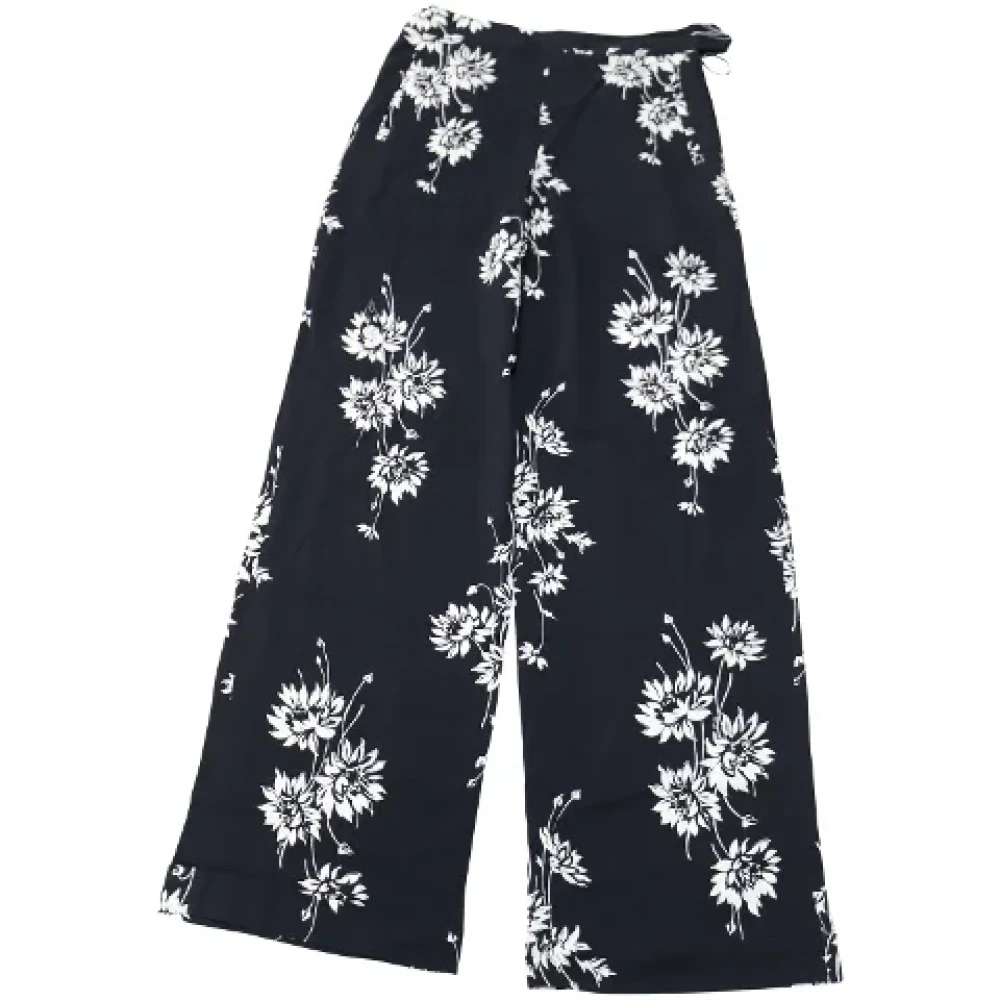 alexander mcqueen Polyester bottoms Black Dames