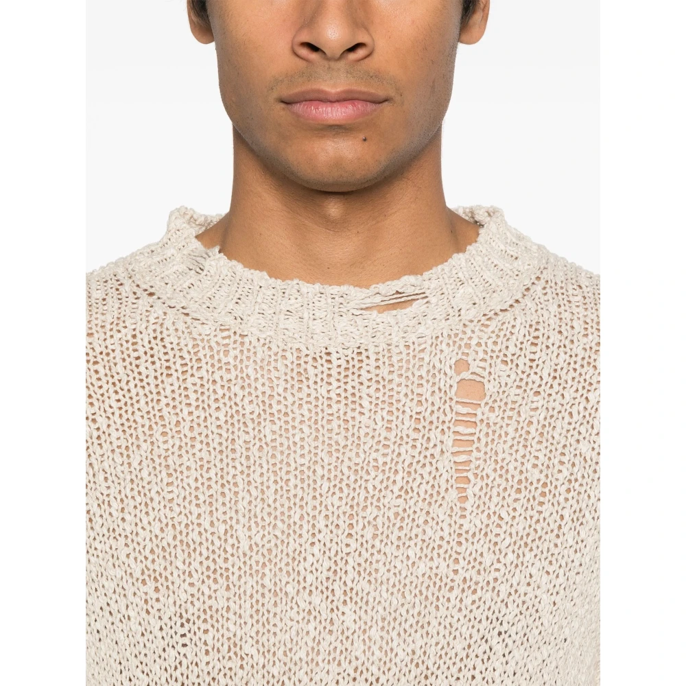 Avant Toi Natuurlijke Sweater Collectie Beige Heren