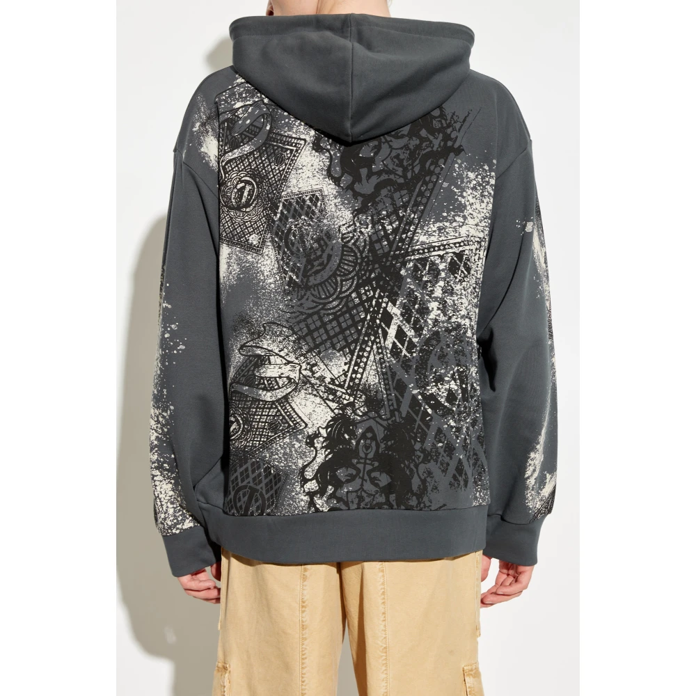 Iceberg Sweatshirt met Logo Gray Heren